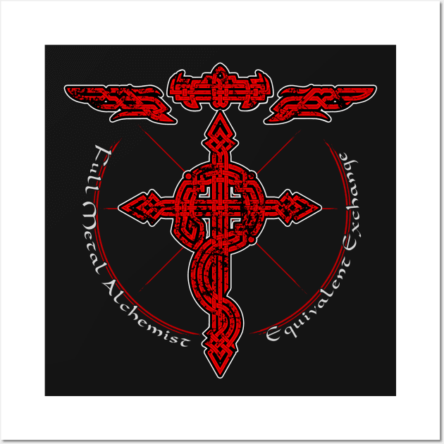 Full Celtic Alchemist Emblem Wall Art by d3fstyle